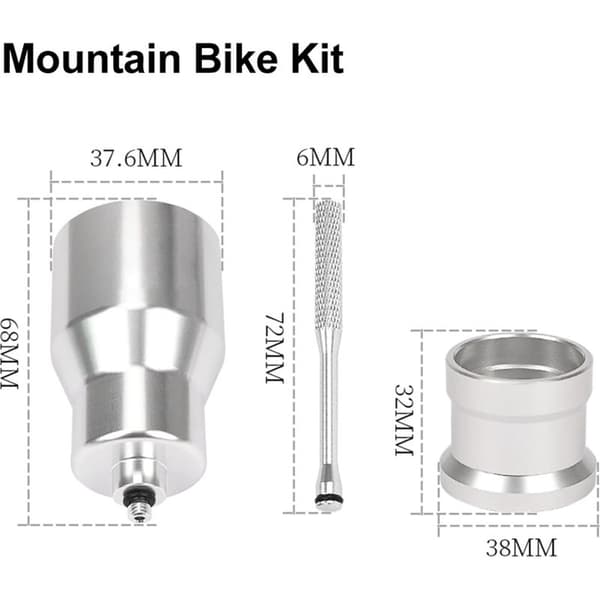 Cykelbremseolietragt af aluminiumslegering med stopbase, hydraulisk udluftningsskive til mountainbiking (MTB-sæt)
