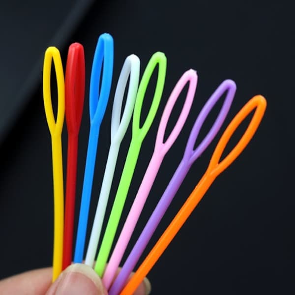 Stumpe plastiknåle, 50-pak S