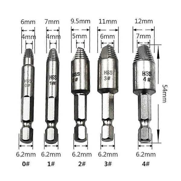 Mintiml Screw Easy Out - Premium skruvutdragare