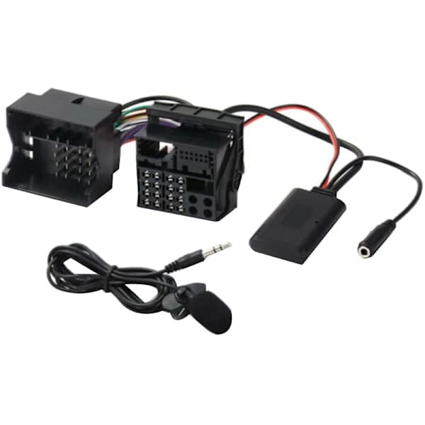 Til OPEL CD30 Mp3 CDC40 CD70 DVD90 Head Unit Installer Ledningsnet Adapter Håndfri Mikrofon Bluetooth 5.0 AUX Adapter