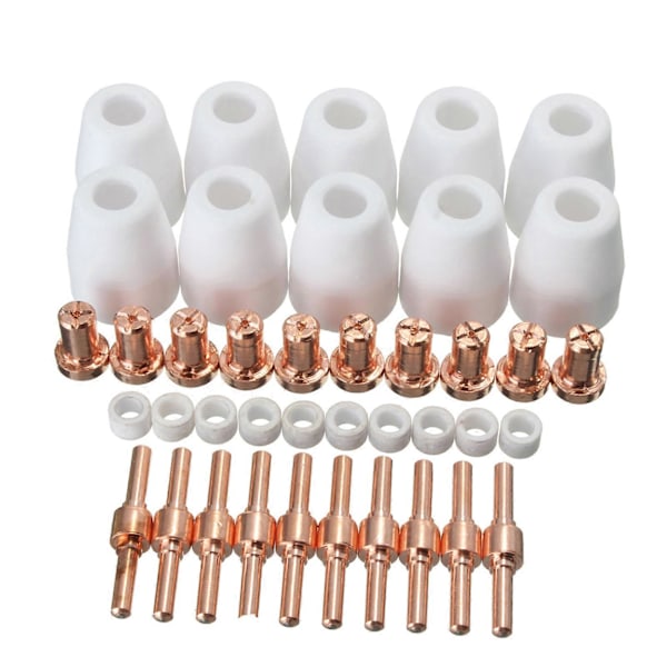 40 kpl Ilma-plasmaleikkurin Kulutustarvikkeita PT-31 LG-40 Torch CUT-40 50:lle