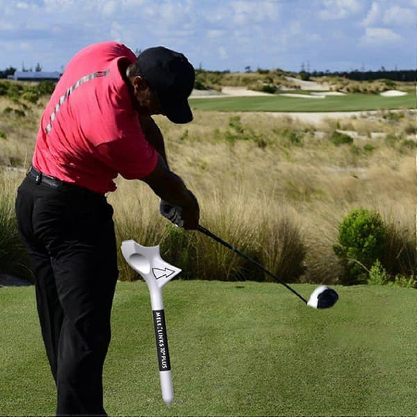 10 stk. Golf Tees Slidstærke Bærbare Skrå Indsættelse Reducerer Friktion Professionel Forøgelse Di