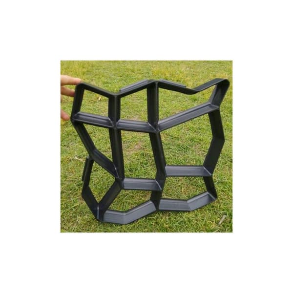 Uregelmæssig form til 43 x 43 cm betonfliser til stier, plastfliser, indkørsler, haver, terrasser, Pathmate Stone