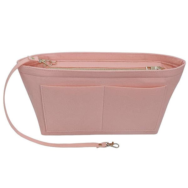 Filtinnsatsveske Sminkeorganisering ROSA - flekksalg rosa pink