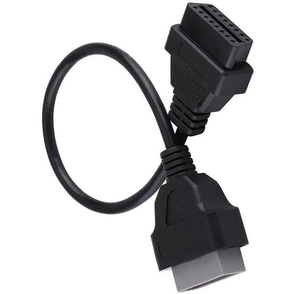 Diagnosekabel, 14-pin til 16-pin OBD2-adapterstik diagnosekabel til Nissan
