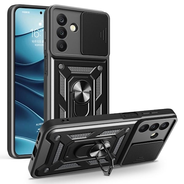 Samsung Galaxy A26 5G Cover CamShield Ring Hybrid Sort