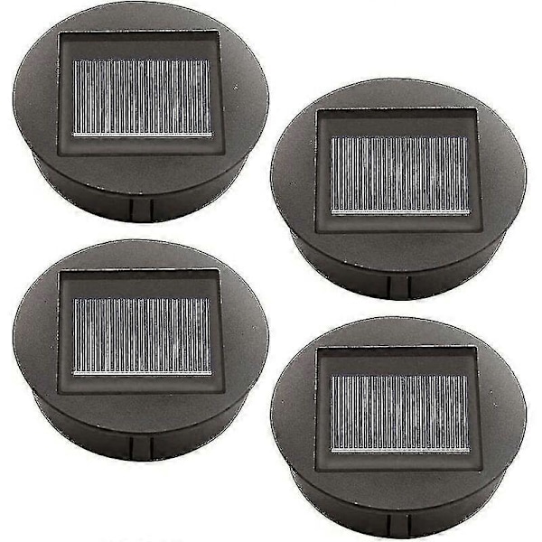Varapakkauksen aurinkovalot LED-lampuilla, vara-aurinkokennovalot, LED-aurinkopaneelilyhdyn kansi Qyroa-ulkokäyttöön ripustettavaan puutarhalyhtyyn Edi