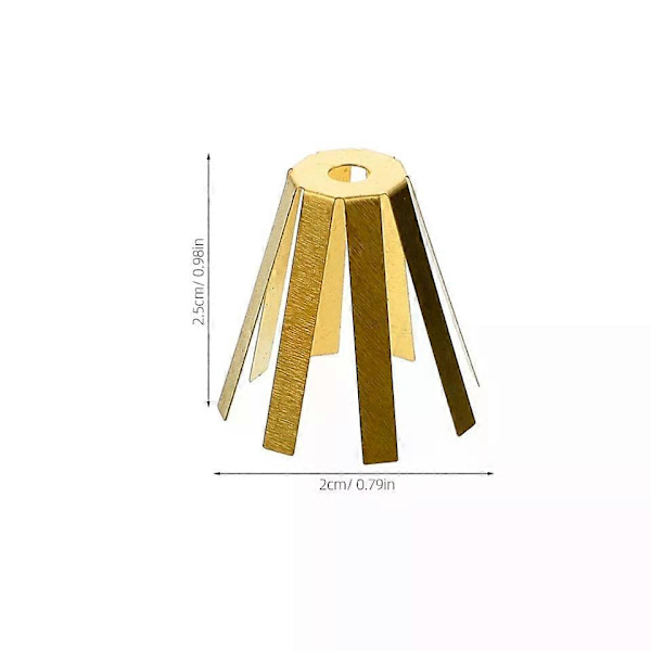 Golf Messing Adapter Shims, 10 stk. Forlengbart Skaft for Juniorgolfere