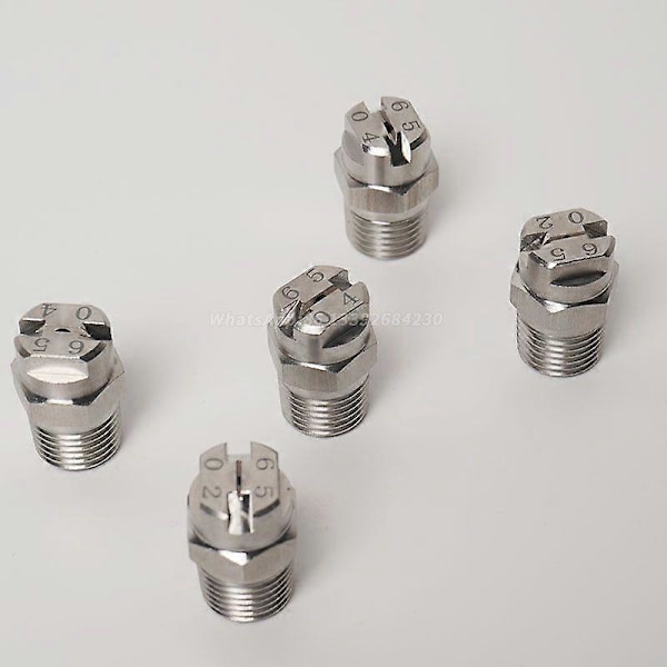 1/4'' Litteä Viuhkasuutin 0-110 astetta Vee Jet Vesisuihkusuutin HVV V Jet Jäähdytyssuutin Teollinen Litteä Viuhkasuihkusuutin 1 of 4-6503