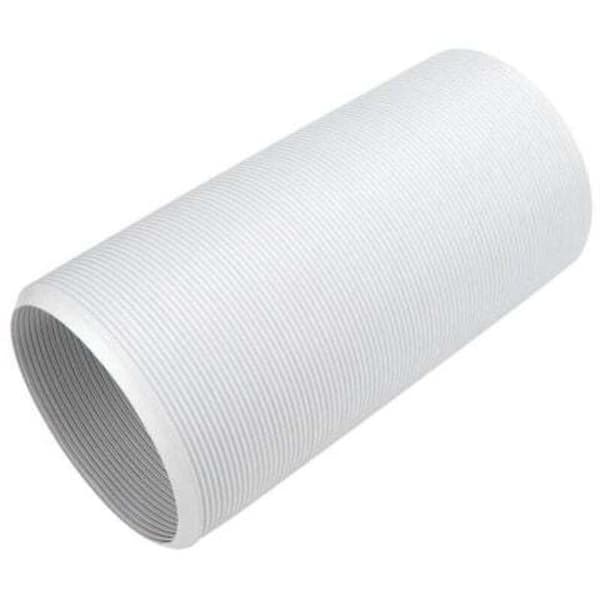 Avgasslang för bärbar luftkonditionering - 130 mm x 3 m (förstärkt PP, stålram, utdragbar)