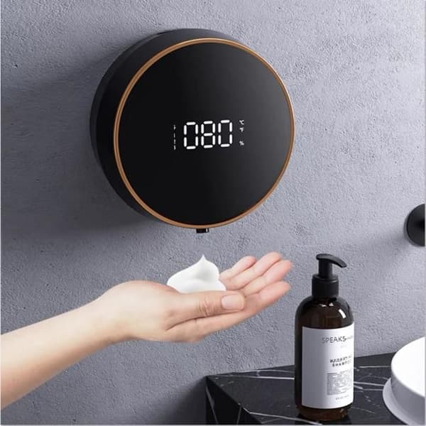Vægmonteret sæbedispenser til hjemmet, automatisk induktionsvask, mobiltelefon, USB, smart enhed til