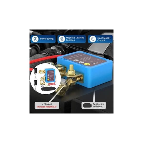 12V Batteri Afbryder, 240A Batteri Afbryder, Bil Batteri Afbryder, Automatisk Afbryder til Bil, Båd, Autocamper, ATV, Lastbil
