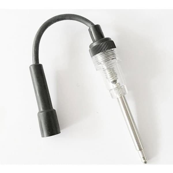 Tændingstester - 1 stk. - Legering og plast - Hurtig diagnosticering - Benzinmotor - Sølv og sort