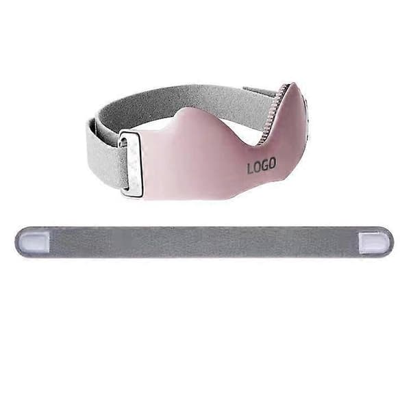 Silikon Patella Knäband för Knäsmärtlindring – Justerbart Stöd för Kvinnor Män Pink