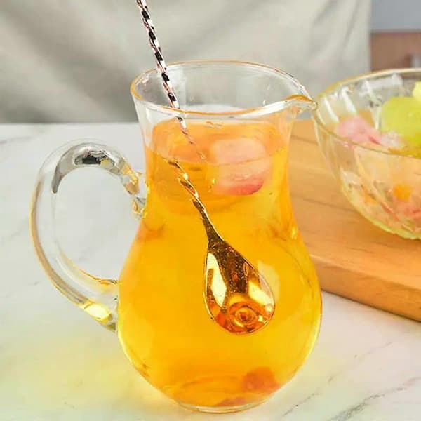 Cocktailshaker i rustfrit stål, mixer, si, istang, røreske, jigger, rosaguld, sort, sølv, muddler, bartender barværktøj Silver