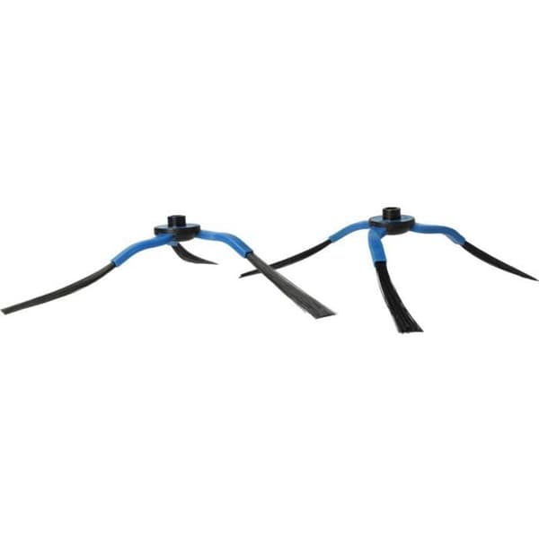 4x Sidoborste kompatibel med Samsung Navibot SR8850, SR8855, SR8857, SR8875 robotdammsugare - Borstsats, vänster/höger