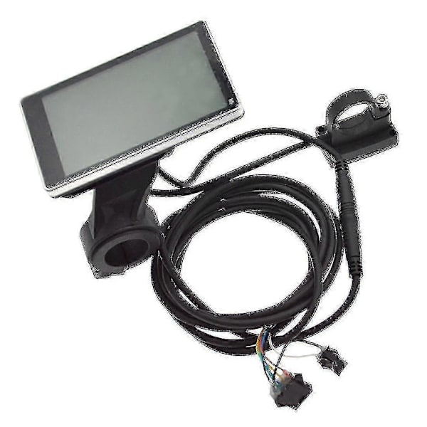 36-60v Plast Elektrisk LCD M5 Display Meter Display Smart Sykkelsett