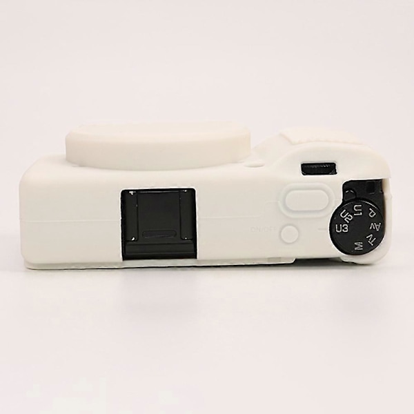 Ricoh GR IIIx ja GR III -kameroille tarkoitettu naarmuuntumaton silikoninen suojakotelo - Utuinen valkoinen Multicolor Misty White