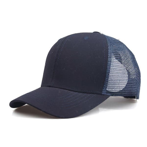 Baseballcaps, solskjerm og solbeskyttelse baseballcaps, vintage broderte caps navy blue