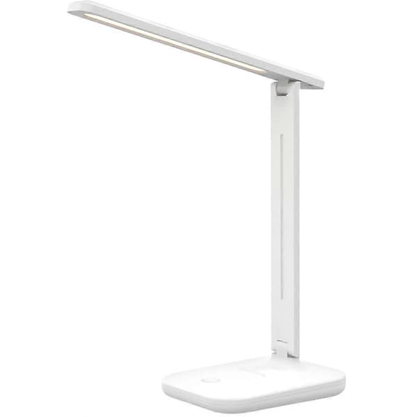 Berørings-LED-bordlampe Sengelampe Studielæsebordslampe USB-porte Dæmpbar Plug In Model