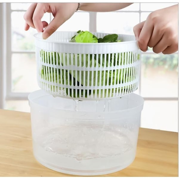 Manuel grøntsagsvask Salatvask Centrifuge
