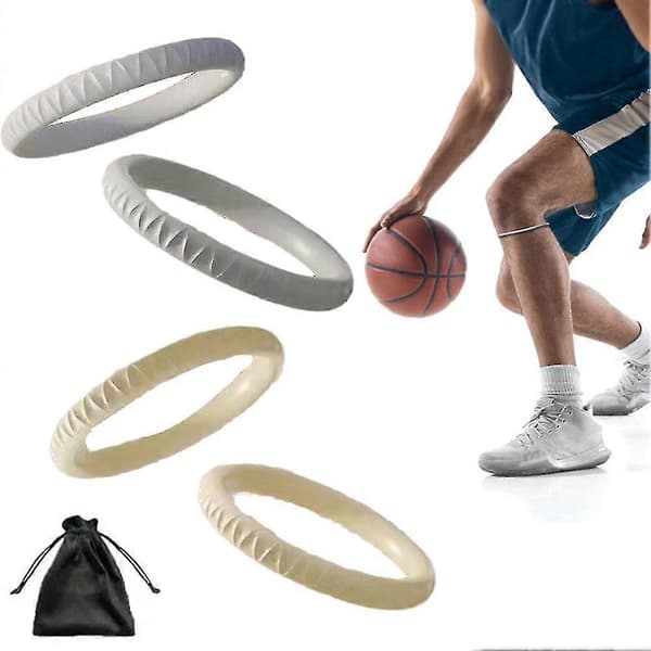 Fint Patellaband Basketboll Knäskydd Elastiskt Fixerat Skydd Skin color