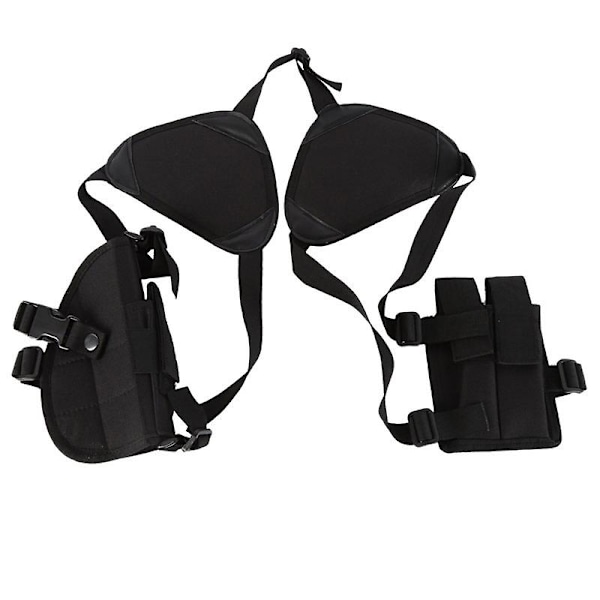 Skjult Bære Skulderholster Udendørs Universal Skulder Underarm Pose Taske Black