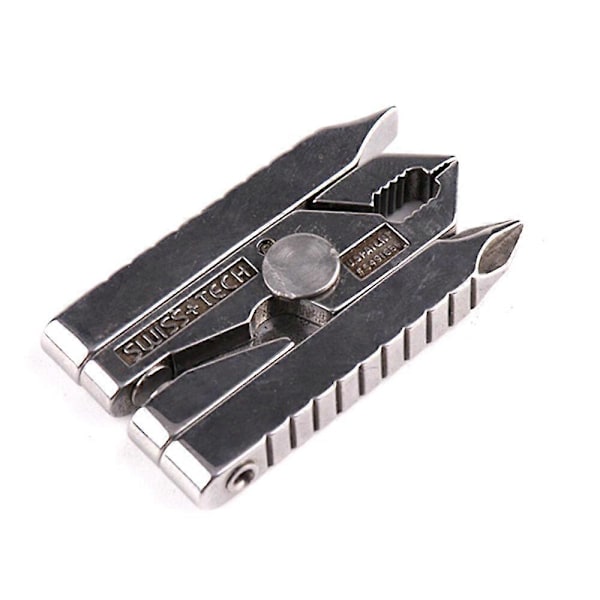 100% Nye Opgraderede Mini Multiværktøjstang 420 Rustfrit Stål EDC Nøglering Skruetrækker Lommekombination
