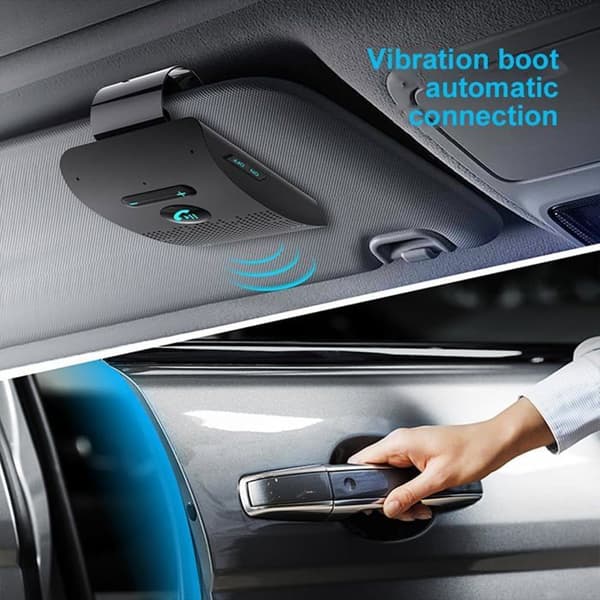 Bluetooth-handsfree-sarja - 1 yksikkö - ABS - Kaksoispuhelin - Auto