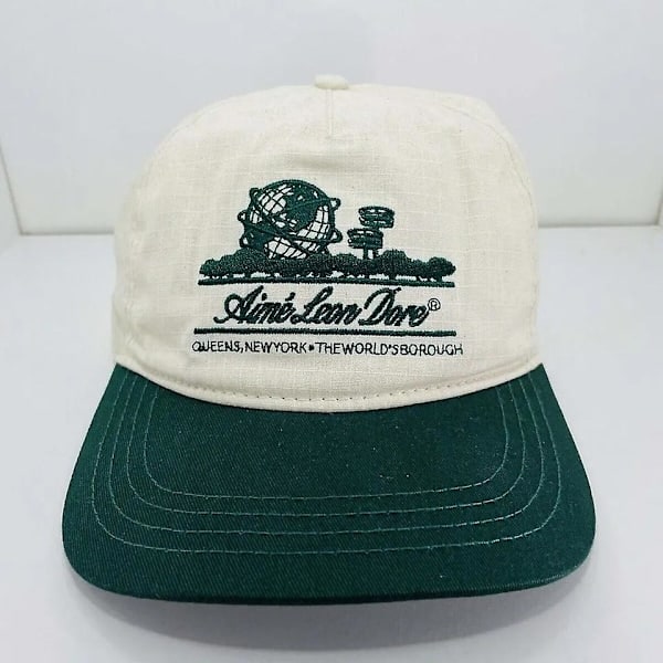 Aim Leon Dore Unisex Justerbar Baseball Cap White