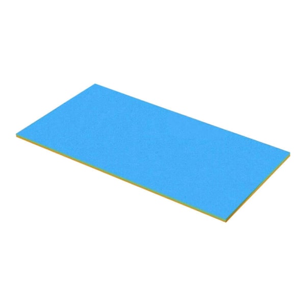 Vand Flydende Måtte Flydeunderlag Blød Bærbar Komfortabel Sommer Svømmemåtte Rekreation Flydende Underlag Synkefri Skum Flydende Underlag Blue