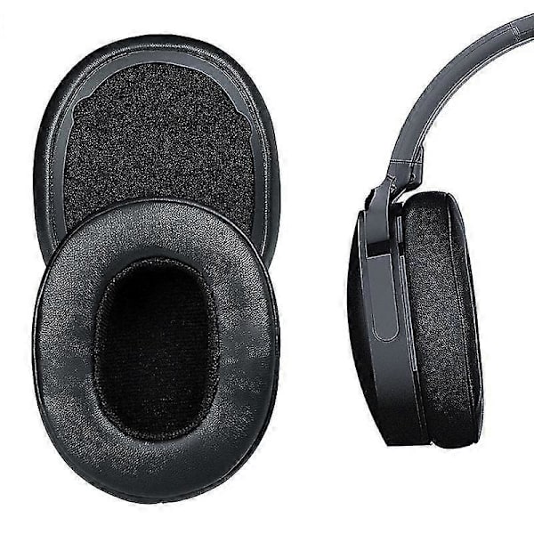 1 par øreputer for Skullcandy Crusher 3.0 Wireless/Hesh 3 ANC Bluetooth-headset erstatningsøreputer -Yx Black Style A