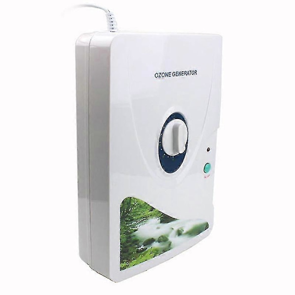 Ozongenerator Frukt Grönsaker Ozonisator Luft Vattenrenare O3 Ozonmaskin Rengör Luft 600mg/h - Utmärkt EU Plug