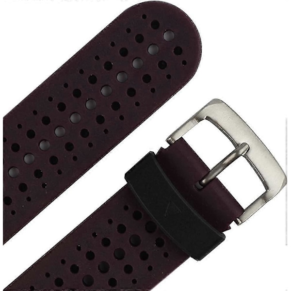 Korvaava älykellon ranneke Garmin Forerunner 220/230/235/620/630/735XT/235 Lite -kelloihin Plum-Black