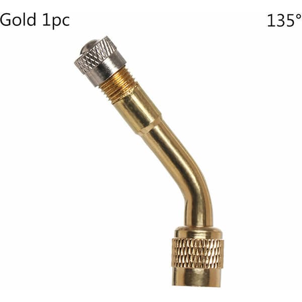 NY Motorcykel 45 90 135 Graders Vinklad Ventil Däckslang Adapter Ventilextensionsadapter
