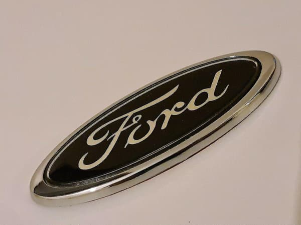 Ford Svart Ovalt Emblem 150mm X 60mm Emblem Front Bakre Bagasjerom