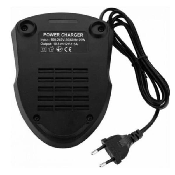 Lader for Bosch 10.8V-12V hurtiglader AL1115CV (EU-plugg) (15011460mm)
