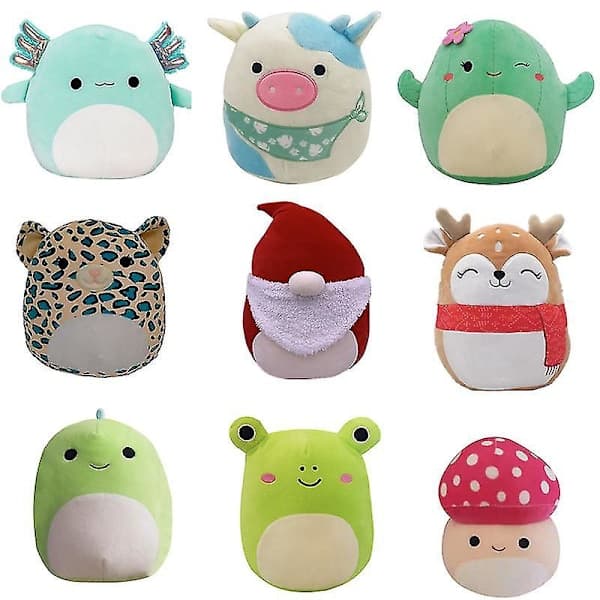 20 cm Squishmallow Plyslegetøj Dukke Pude Gave-newt lyserød - spotudsalg