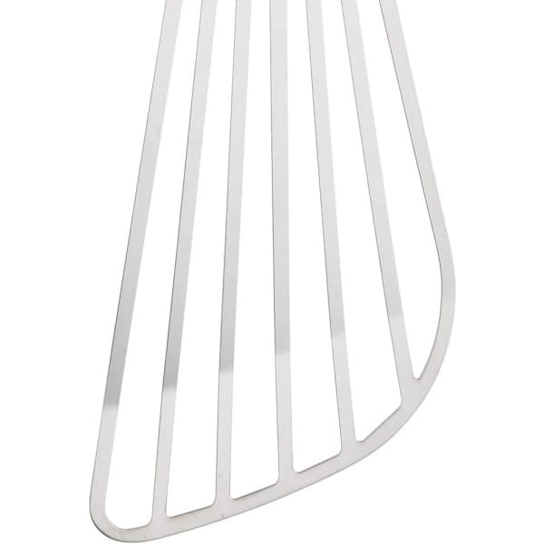 Profesjonell stekespade, rustfritt stål, sølvfarget, 25,5 cm