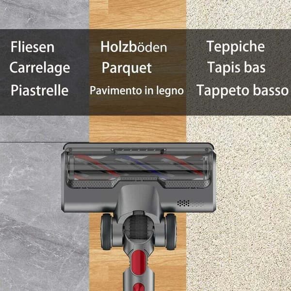 Børste kompatibel Dyson V10 V8 V7 V11 V15 støvsugertilbehør Støvsugerhodebånd 5 lys for harde gulv og tepper
