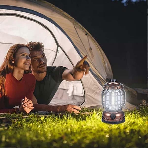 Uppladdningsbar Campinglykta - LED Campinglyktor - med Justerbar Ljusstyrka