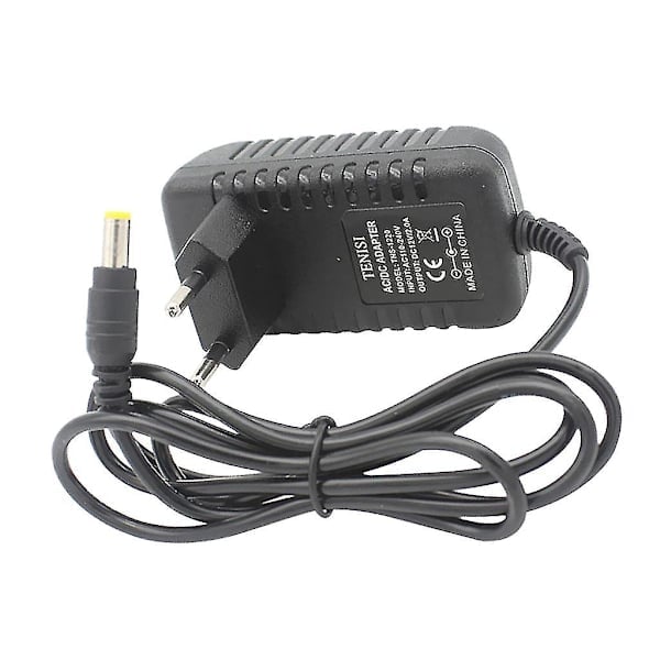 AC/DC 12V 1A Strømadapter Oplader EU Stik til LED Strip Lys CCTV