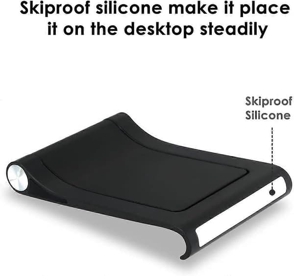 Telefonstativholder - Multi-vinkel justerbar telefonbordstativ tabletholder Black
