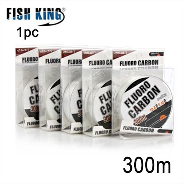 300M FluoroCarbon fiskeline stærk tråd DIA.-0.4MM - spotudsalg Dia.-0.4mm Dia.-0.4mm