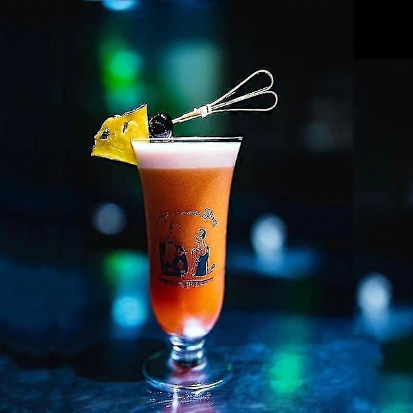 2 stk. Singapore Sling Glas, Cocktailglas, Longdrinkglas, Saftglas Sæt af 2