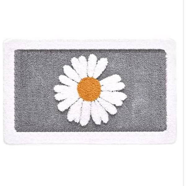 Tjock Badrumsmatta Absorberande Ultra Mjuk Matta Fluffig Mikrofiber Sängmatta Golvmatta, 45x65cm