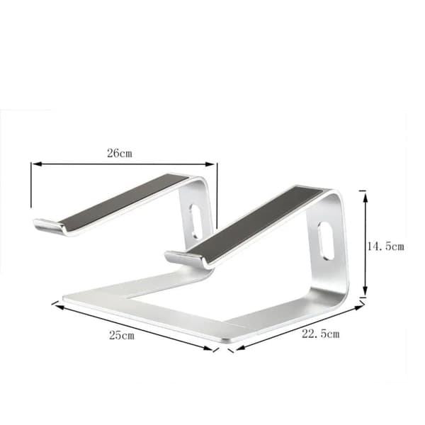 Laptopstativ, ergonomisk, stativ kompatibelt med laptop (14 \"~17 \")