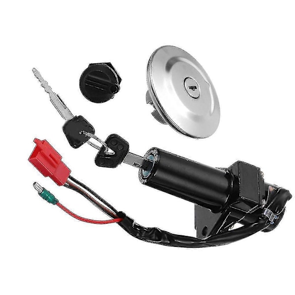 Ybr125 Ybr 125 2007-2014 Tändningslås Tanklock Sadelås Nyckel
