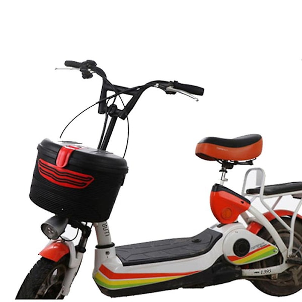Elektrisk scooter opbevaring front kurv med lås til foldbar elektrisk E-cykel scooter M365