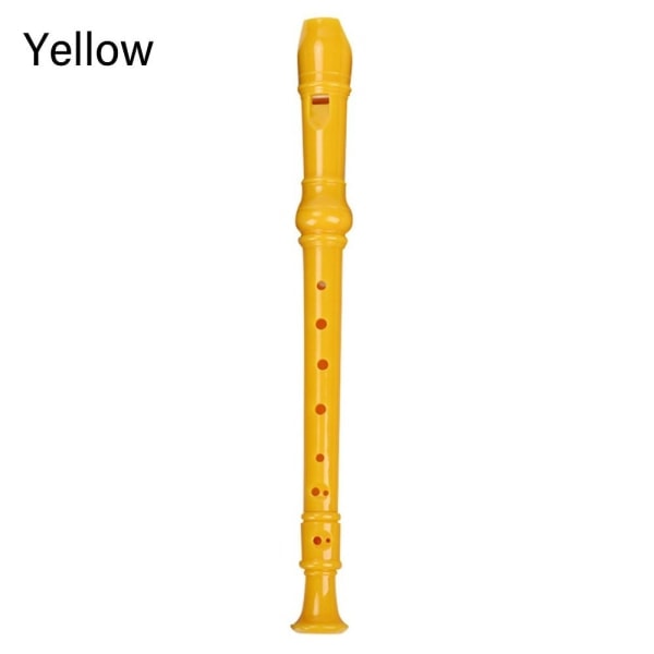 Lang fløyte sopranblokkfløyte Yellow